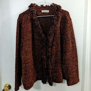 Coldwater Creek Fringe cardigan